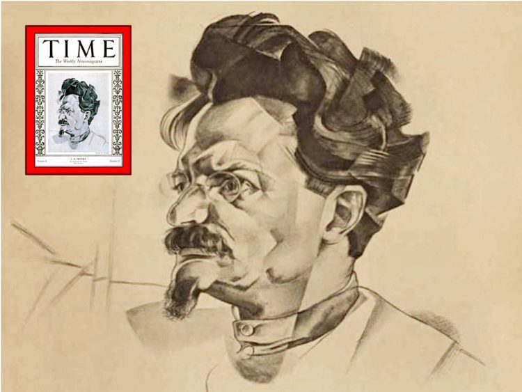 Лев Троцкий. Портрет. Автор: Юрий Анненков